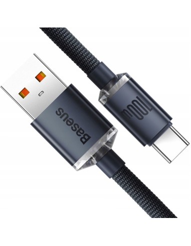 Baseus Crystal Shine | Kabel USB Type-C 100W 66W 6A do Huawei Honor 50 Pro 2m