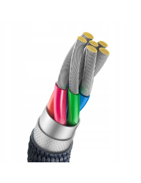 Baseus Crystal Shine | Kabel USB Type-C 100W 66W 6A do Huawei Honor 50 Pro 2m
