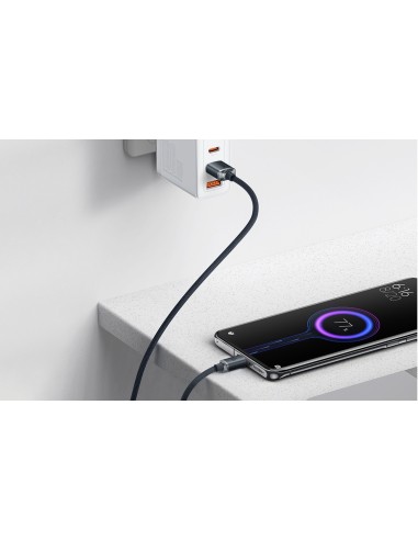 Baseus Crystal Shine | Kabel USB Type-C 100W 66W 6A do Huawei Honor 50 Pro 2m