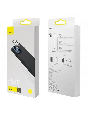 Baseus Etui Ze Szkłem Hartowanym Do iPhone 13 Czarny