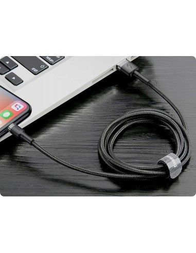 Baseus Cafule Kabel USB Do Lightning 1m Czarny