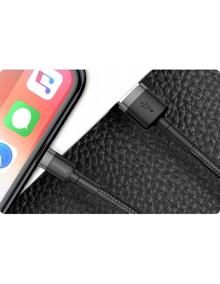 Baseus Cafule Kabel USB Do Lightning 1m Czarny