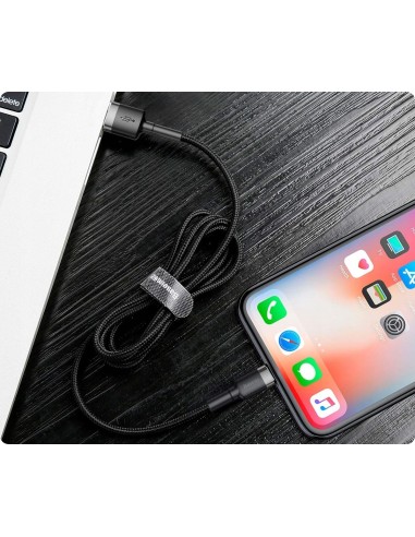 Baseus Cafule Kabel USB Do Lightning 1m Czarny