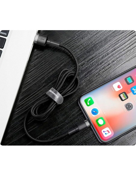 Baseus Cafule Kabel USB Do Lightning 1m Czarny