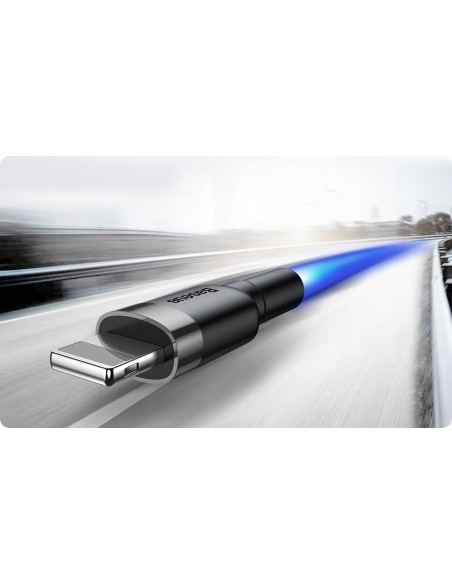 Baseus Cafule Kabel USB Do Lightning 1m Czarny