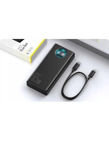 Baseus Ambilight 65W Power Bank 30000mAh Czarny