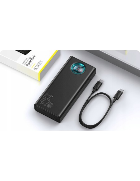 Baseus Ambilight 65W Power Bank 30000mAh Czarny