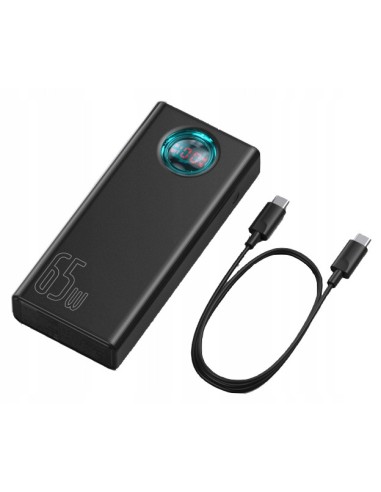 Baseus Ambilight 65W Power Bank 30000mAh Czarny