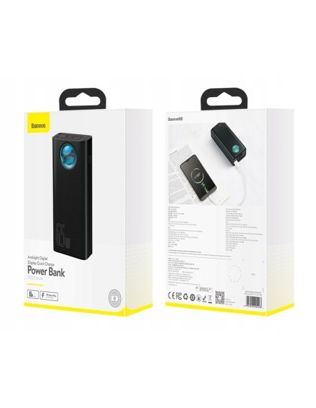 Baseus Ambilight 65W Power Bank 30000mAh Czarny