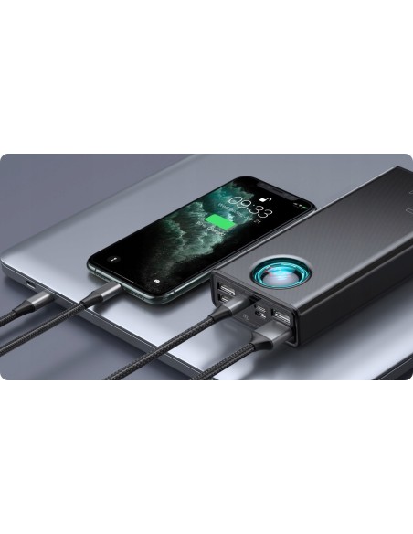 Baseus Ambilight 65W Power Bank 30000mAh Czarny