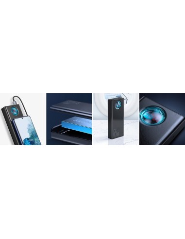Baseus Ambilight 65W Power Bank 30000mAh Czarny
