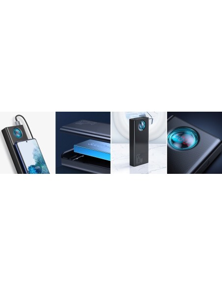 Baseus Ambilight 65W Power Bank 30000mAh Czarny