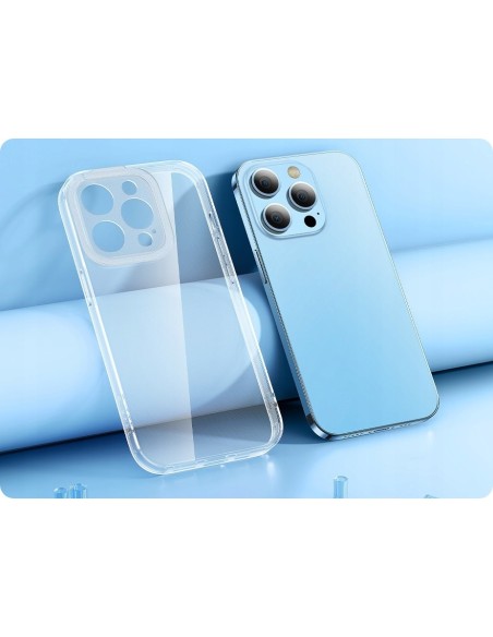 Baseus Illusion Series Zestaw Etui Obudowa Ze Szkłem Hartowanym Do iPhone 14 Plus