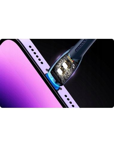 Baseus Glimmer Series | Kabel USB - Lightning do Apple iPhone iPad AirPods 1m 2.4A