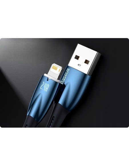 Baseus Glimmer Series | Kabel USB - Lightning do Apple iPhone iPad AirPods 1m 2.4A