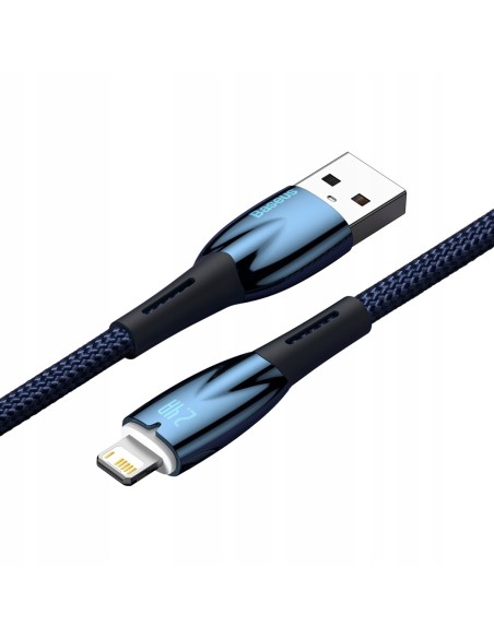 Baseus Glimmer Series | Kabel USB - Lightning do Apple iPhone iPad AirPods 1m 2.4A