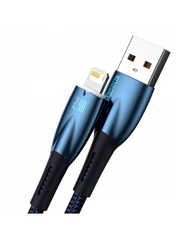 Baseus Glimmer Series | Kabel USB - Lightning do Apple iPhone iPad AirPods 1m 2.4A