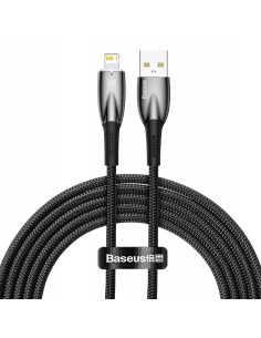 Baseus Glimmer Series Kabel USB Do Lightning 2m 2.4A Czarny