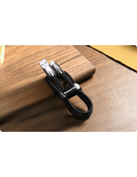 Baseus Glimmer Series Kabel USB Do Lightning 2m 2.4A Czarny