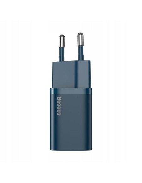 Baseus Super Si Ładowarka Sieciowa USB-C 20W Niebieski