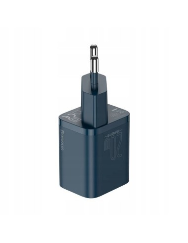 Baseus Super Si Ładowarka Sieciowa USB-C 20W Niebieski