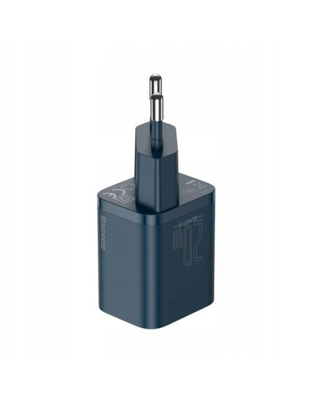 Baseus Super Si Ładowarka Sieciowa USB-C 20W Niebieski