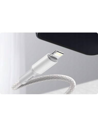 Baseus High Density Kabel USB-C Do Lightning 20W 2m Biały