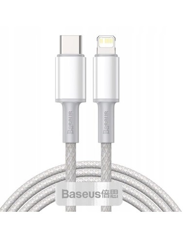 Baseus High Density Kabel USB-C Do Lightning 20W 2m Biały