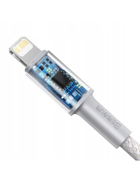 Baseus High Density Kabel USB-C Do Lightning 20W 2m Biały