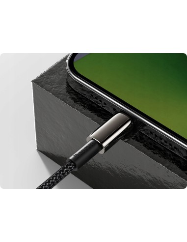 Baseus Tungsten Gold Kabel USB-C Do Lightning 20W 1m Czarny