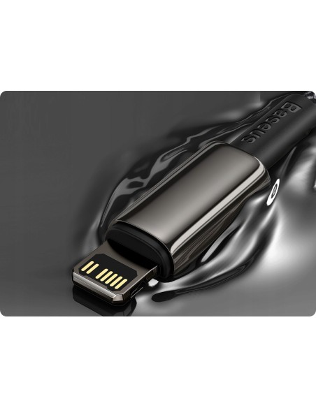 Baseus Tungsten Gold Kabel USB-C Do Lightning 20W 1m Czarny
