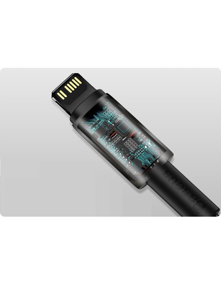 Baseus Tungsten Gold Kabel USB-C Do Lightning 20W 1m Czarny