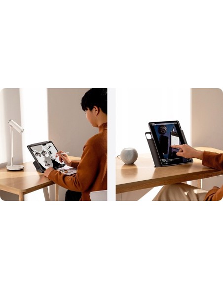 Baseus Safattach Y-type Etui magnetyczne do iPad Pro 11" Szary