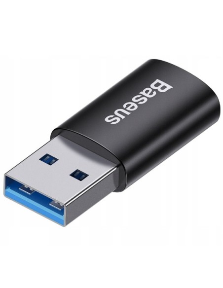 Baseus Ingenuity Series Adapter z USB-A do USB-C Czarny