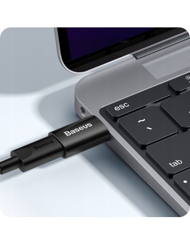 Baseus Ingenuity Series Adapter z USB-A do USB-C Czarny