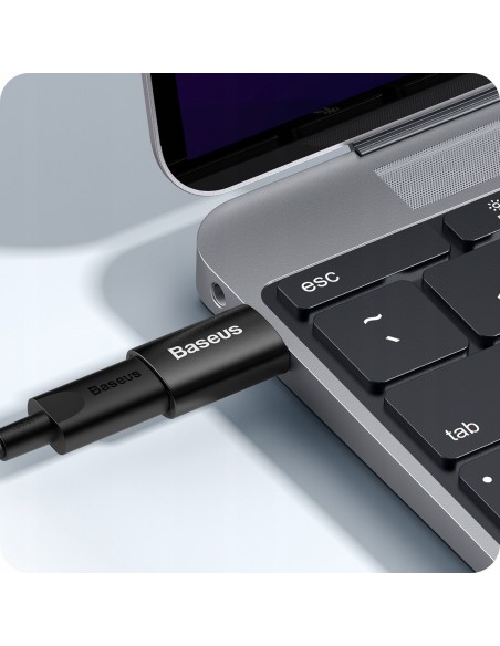 Baseus Ingenuity Series Adapter z USB-A do USB-C Czarny