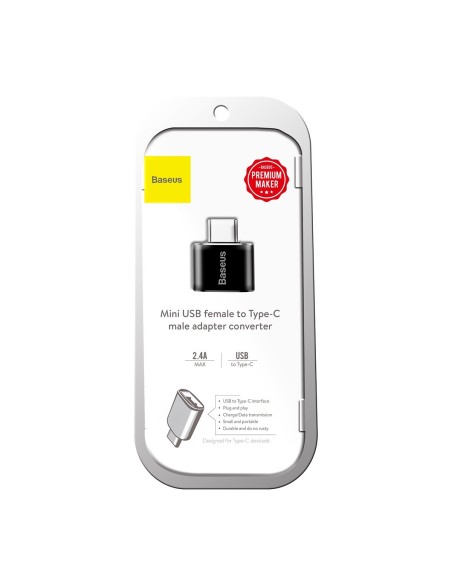 Baseus Mini USB Adapter USB-A Do USB-C