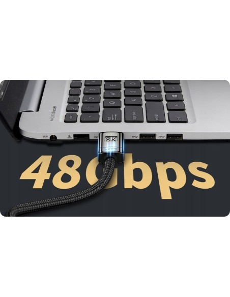 Baseus High Definition Series Kabel HDMI 8K Do Kabel HDMI 8K 1m Czarny