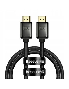 Baseus High Definition Series Kabel HDMI 8K Do Kabel HDMI 8K 1m Czarny