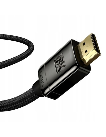 Baseus High Definition Series Kabel HDMI 8K Do Kabel HDMI 8K 1m Czarny