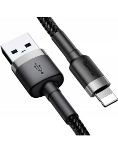 Baseus Cafule Kabel USB Do Lightning 50cm Czarno-Szary