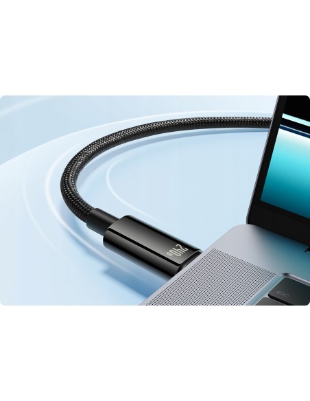 Baseus Tungsten Gold Kabel USB-C Do USB-C 240W 3m Czarny