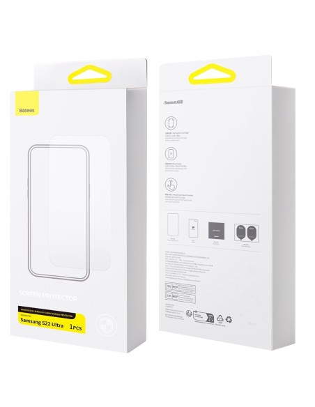 Baseus NanoCrystal Folia Ochronna UV Do Samsung Galaxy S22 Ultra