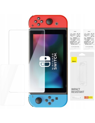 Baseus Crystal Series Szkło Hartowane Do Nintendo Switch OLED 2021 2szt.