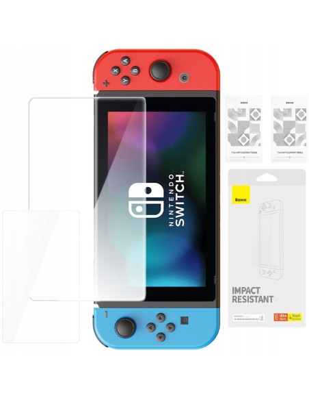 Baseus Crystal Series Szkło Hartowane Do Nintendo Switch OLED 2021 2szt.