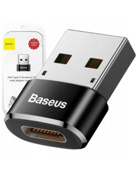 Baseus Przejściówka z USB-A Do USB-C