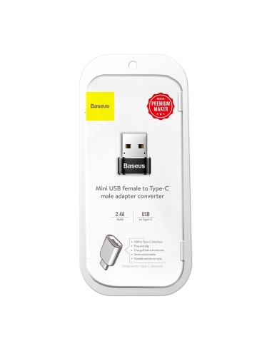Baseus Przejściówka z USB-A Do USB-C