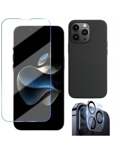 Baseus Etui, Szkło Hartowane I Szkło Na Obiektyw do iPhone 13 Pro