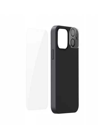 Baseus Etui Ze Szkłem Hartowanym Do Ekranu I Aparatu do iPhone 12