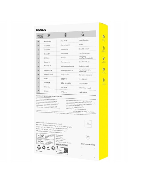 Baseus Diamond Series Szkło Hartowane Do Samsung Galaxy A13